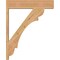 Ekena Millwork Olympic Block Smooth Outlooker, Western Red Cedar, 7 1/2"W x 32"D x 40"H OUT08X32X40OLY05SWR - alternate 4